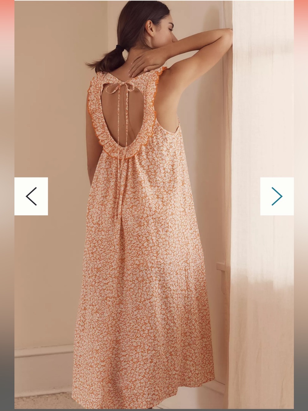 Rare‼️EUC BY ANTHROPOLOGIE set
SLEEVELESS RUFFLE NAP DRESS with RUFFLE SHORTS - Picture 4 of 14
